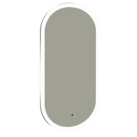 Зеркало с подсветкой овальное 80х40 см бесконтактный сенсор Silver Mirrors Vero (LED-00003105)