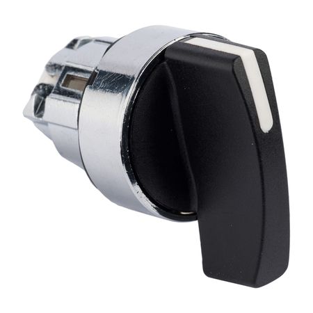 Кнопка 45 градусов EKF PROxima ХB4 на 3 положения 230 В IP54 с фиксацией без подсветки с длинной ручкой черная (XB4BJ3F)