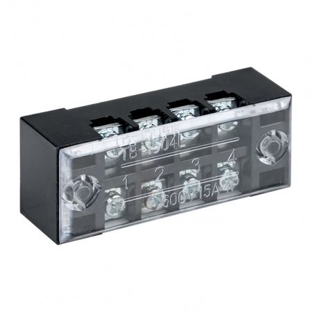 Терминал клеммный EKF PROxima TB-1504 1,5 кв.мм 660 В 15 A 4 клеммных пары (100 шт.) wonkedq клеммный блок при датчика ptio1 5 s 4