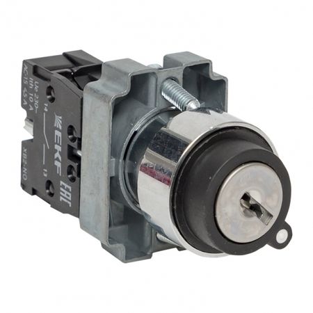Переключатель EKF PROxima BG21 660 В 1NO IP65 2P с фиксацией с замком черный (xb2-bg21) самоблокирующийся педальный переключатель st92l 9 контактов