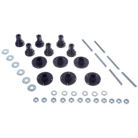 Комплект для установки поддона Good Door Квадро металл (УК00002)