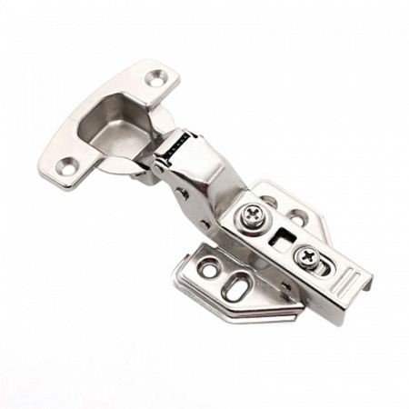 Петля мебельная Clip-on 110° внутренняя с ответной планкой и доводчиком (2 шт.)