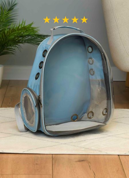 Переноски PETSHOP Прозрачный рюкзак-переноска для кошек и собак 