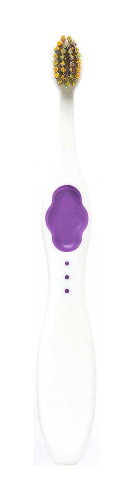 MontCarotte Kids Toothbrush Purple
