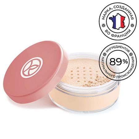 Пудра для лица YVES ROCHER Рассыпчатая пудра гель для ног yves rocher гель эксфолиант для ног