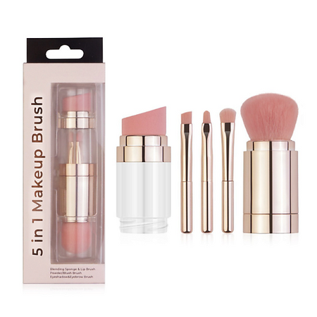 Набор кистей RANCAI Дорожный портативный набор кистей для макияжа 5 в 1 tank007 e15 ai портативный фонарик