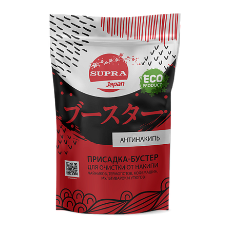 Средство от накипи SUPRA Присадка-бустер для очистки от накипи