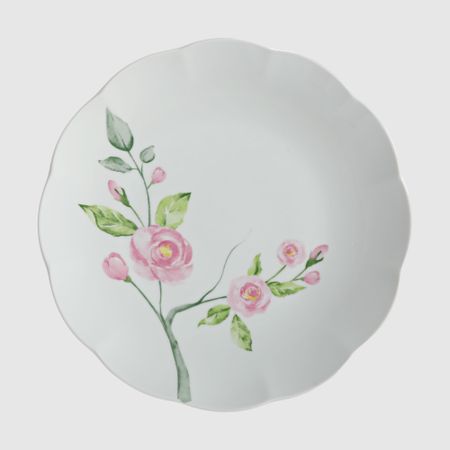 Тарелка обеденная Royal Garden Ветка розы 27 см
