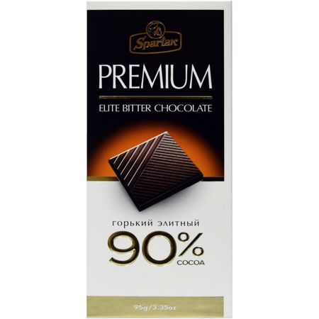 Шоколад Спартак горький элитный 90%, 95 г