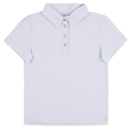 Блузка для девочки КАЛИНКА белая короткий рукав хулия альварес девочки гарсиа