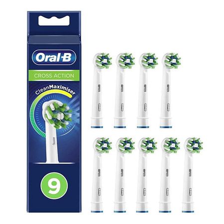 Насадка для электрической зубной щетки ORAL-B Насадки для электрической зубной щетки Pro Cross Action viva la vika piercing lab пусет plain cross stud earring