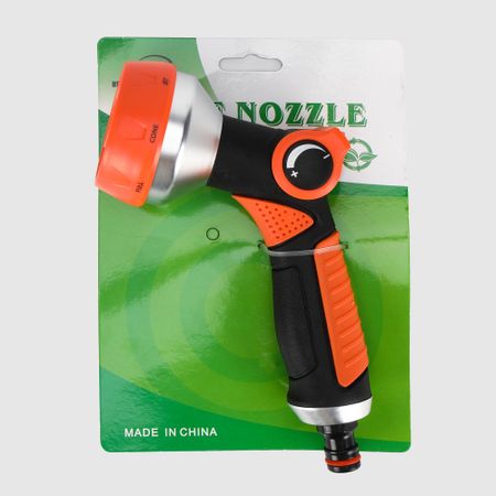 Пистолет Kaiyang Technology для полива 8 функций 23х11 см с металлическим наконечником