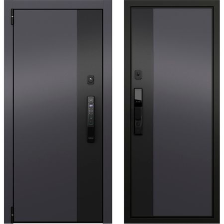 Дверь входная Torex Райдер левая оскуро - оскуро 880х2050 мм с электронным замком lucking door электронный замок с датчиком отпечатков пальцев