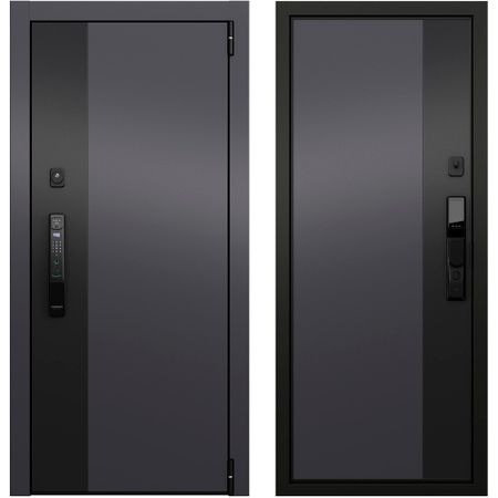 Дверь входная Torex Райдер правая оскуро - оскуро 950х2050 мм с электронным замком lucking door электронный замок с датчиком отпечатков пальцев