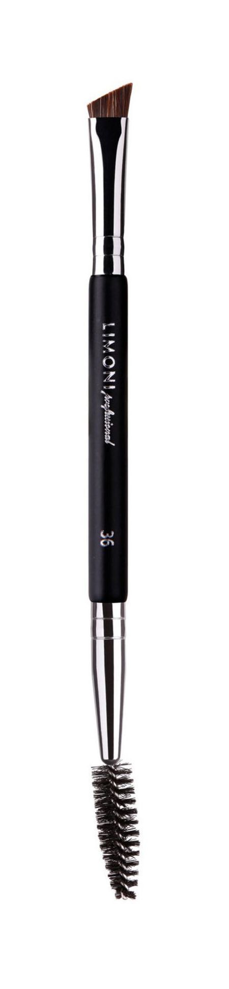 Limoni Double-Sided Brush For Eyebrows And Eyelashes 36