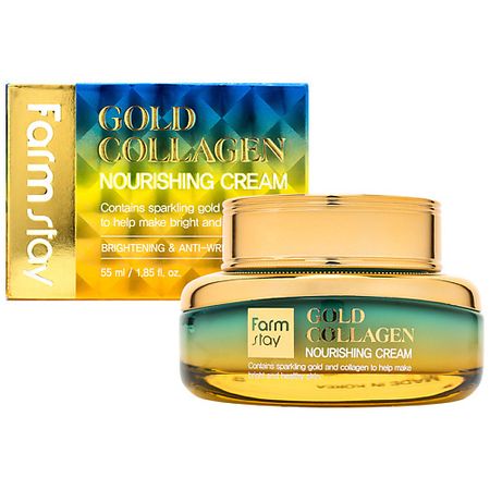 Крем для лица FARMSTAY Крем для лица питательный с золотом и коллагеном Gold Collagen Nourishing Cream