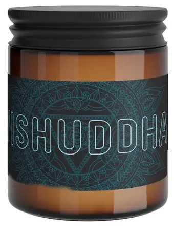 Свеча Chakras Вишудха (горловая чакра) (200мл) (4627200813412)