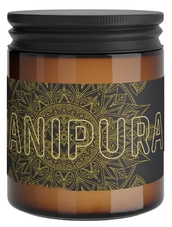 Свеча Chakras Манипура (чакра солнечного сплетения) (200мл) (4627200813269)