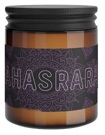 Свеча Chakras Сахасрара (коронная чакра) (200мл) (4627200813573)