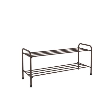 Полка для обуви коричневая ЗМИ Альфа 32