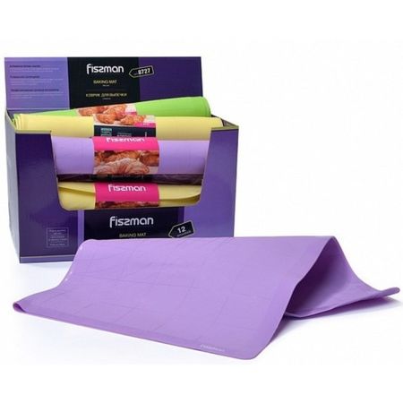 Коврик для выпечки Fissman 8749 силикон 50x40 см ассортименте