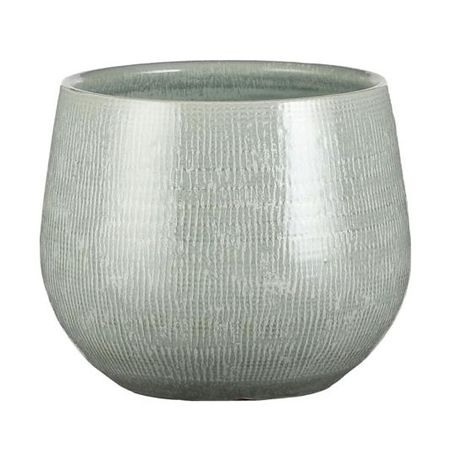 Кашпо Edelman garden emma диаметр 24см, 22см зеленое