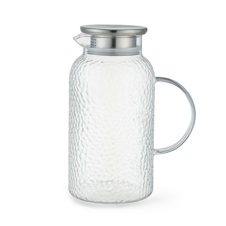 Кувшин для напитков Fissman из жаропрочного стекла с фильтром 1,8 л 6589 кувшин для чая из боросиликатного стекла 200 мл
