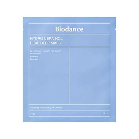Маска для лица BIODANCE Ночная гидрогелевая маска для лица с церамидами Hydro Cera-Nol Real Deep Mask
