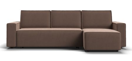 Угловой диван NORD 2.0 Велюр Monolit мокко