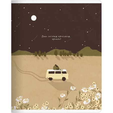 Тетрадь Be Smart Soul Звездопад, 48 листов, клетка, 165х203 мм