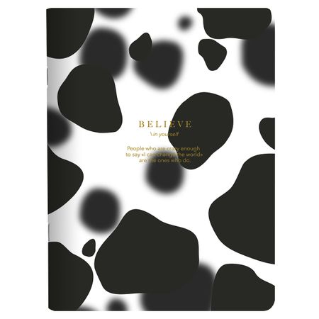 Тетрадь Be Smart Believe Пятна на айвори, 48 листов, клетка, 165х220 мм