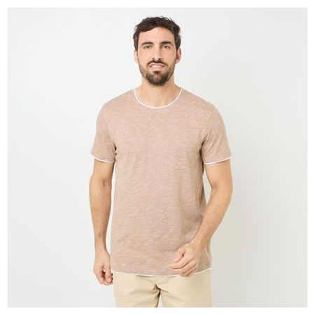 Футболка мужская InExtenso светло-коричневая