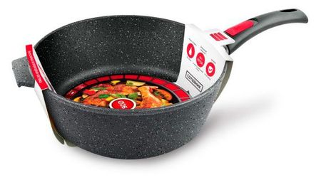 Сотейник Нева Металл Посуда съемная ручка, 26 см