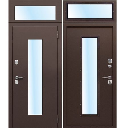 Дверь входная Ferroni Гарда правая антик медь - антик медь с фрамугой 960х2500 мм со стеклопакетом компл диаг инструментарий мониторинг усв зд образа жизни 3 4 л динразреб дп картон л мурченко фгос до упаковка