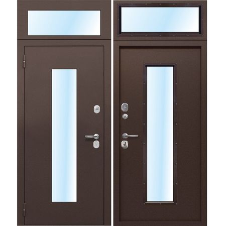 Дверь входная Ferroni Гарда левая антик медь - антик медь с фрамугой 860х2500 мм со стеклопакетом компл диаг инструментарий мониторинг усв зд образа жизни 3 4 л динразреб дп картон л мурченко фгос до упаковка