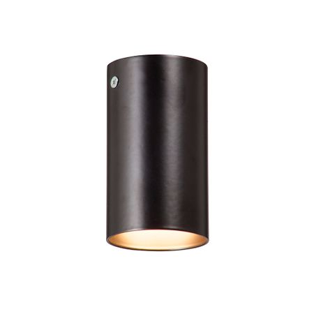 Светильник накладной Vitaluce V4640 GU10 20 Вт 1,5 кв.м черный IP20 (V4640-1/1PL)