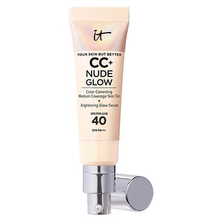 CC крем для лица IT COSMETICS Тональный крем с эффектом сияния CC+ Nude Glow SPF40