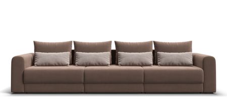 Модульный диван РИЧМОНД MODOOL MAX Велюр Monolit мокко