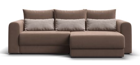 Модульный угловой диван РИЧМОНД MODOOL Велюр Monolit мокко