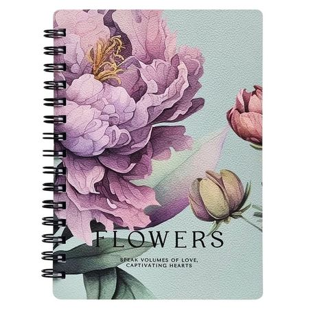 Блокнот Be Smart Peony 80 листов, клетка 102х142 мм