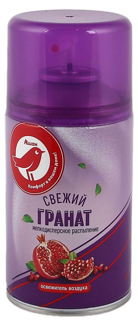 Освежитель воздуха АШАН Красная птица Свежий гранат, 250 мл