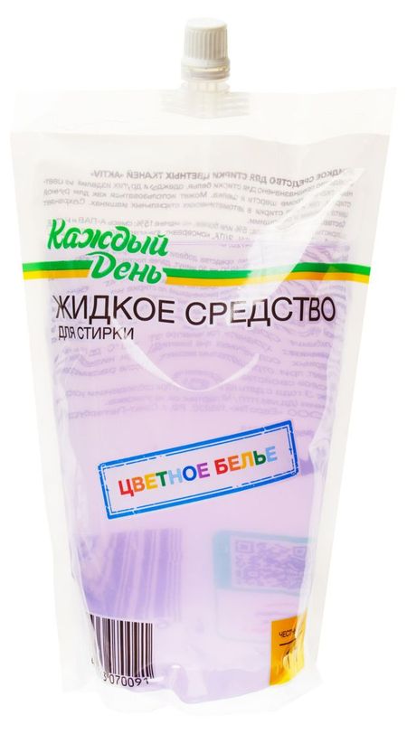 Гель для стирки Каждый день для цветного белья, 1 л