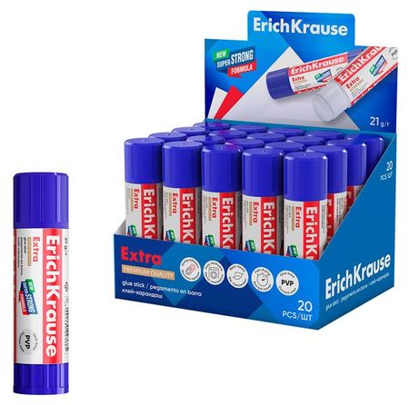 Клей карандаш ErichKrause, 21 г