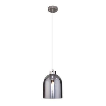 Светильник подвесной Eurosvet Tandem Е27 60 Вт 4 кв.м никель IP20 (a053237) светильник подвесной eurosvet arnia 5 ламп 10 м²