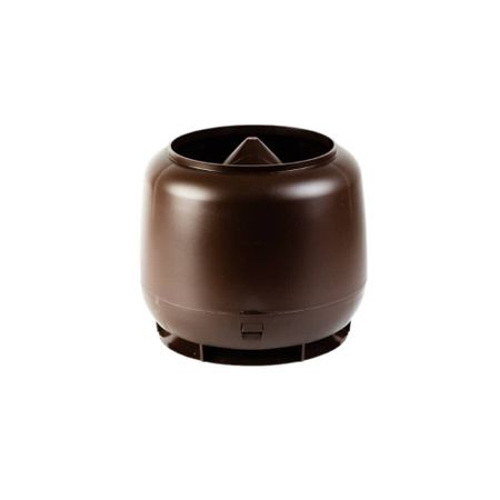 Колпак Поливент для вентиляционного выхода d110 мм коричневый RAL 8017