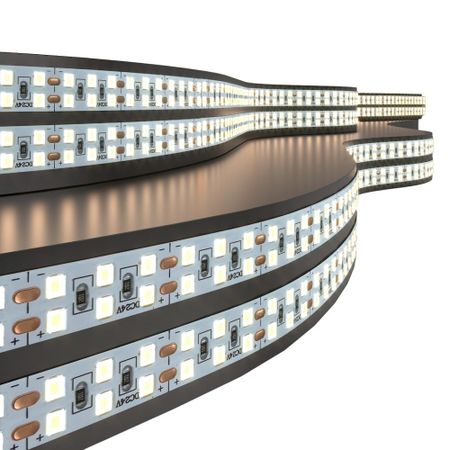 Лента светодиодная SMD 2835 4200К 24 В 18 Вт/м 5 м IP20 двухрядная Elektrostandard (a061090) insnenn круглая светодиодная неоновая вывеска для гаража