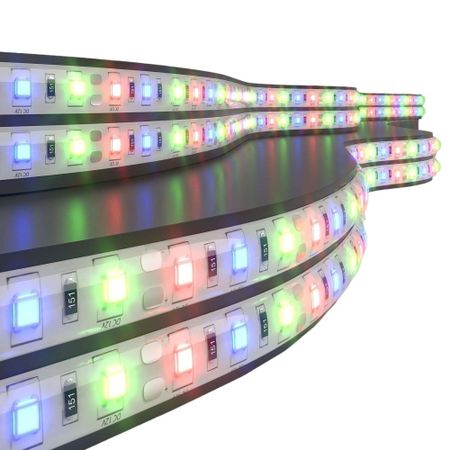 Лента светодиодная SMD 5050 RGB свет 12 В 14,4 Вт/м 5 м IP65 Elektrostandard (a034876)