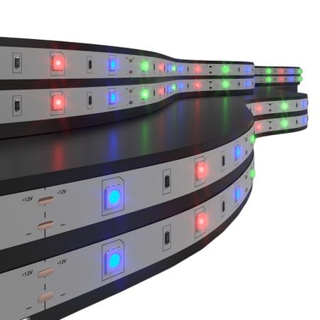 Лента светодиодная SMD 5050 Elektrostandard (a027833) RGB свет 7,2 Вт 12 В IP20 5 м 1 шт 30 см 5050 smd 12 светодиодов ip65 водонепроницаемая гибкая лента 12 в 3 вт для дома автомобиля 30 см белая