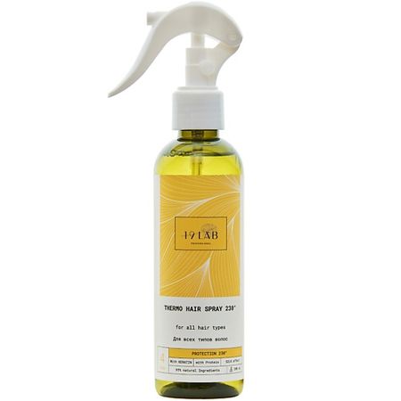 Спрей для ухода за волосами 19LAB Термозащита с кератином