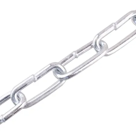 Цепь 8 мм длинное звено 2.5 м сталь оцинкованная